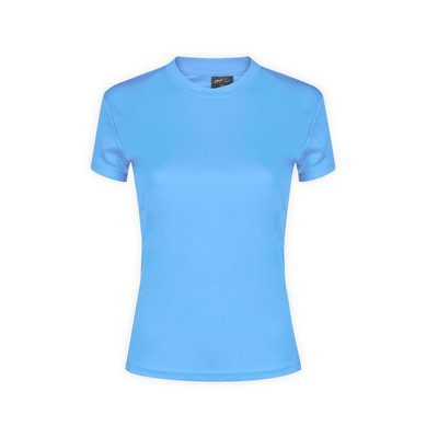 Camiseta técnica mujer en variedad colores con diseño en espalda y mangas transpirable Azc XL