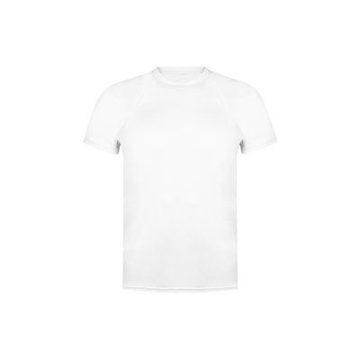 Camiseta técnica niña/niño buena transpiración varios colores Blanco 6-8