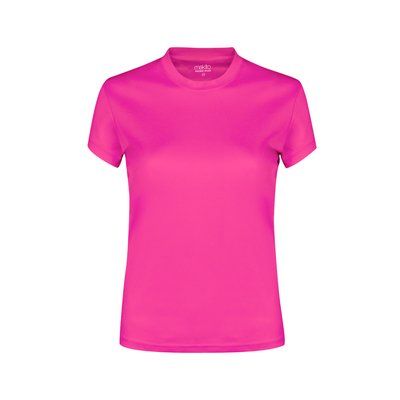 Camiseta técnica niña/niño buena transpiración varios colores Fucsi 6-8