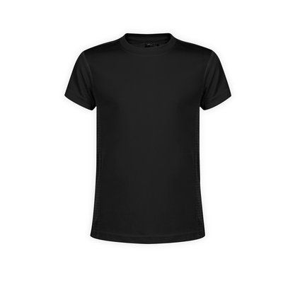 Camiseta técnica niño/niña variedad de colores con diseño en espalda y mangas Neg 4-5