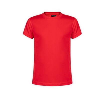 Camiseta técnica niño/niña variedad de colores con diseño en espalda y mangas Roj 6-8