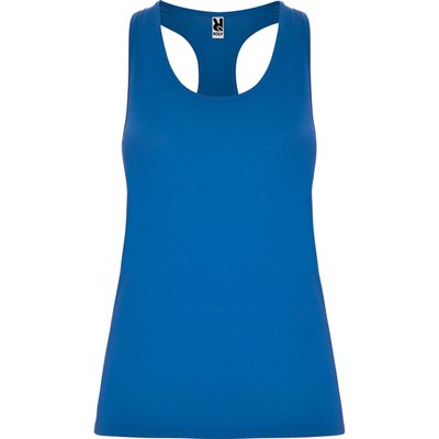 Camiseta Técnica de Tirantes Entallada Royal M