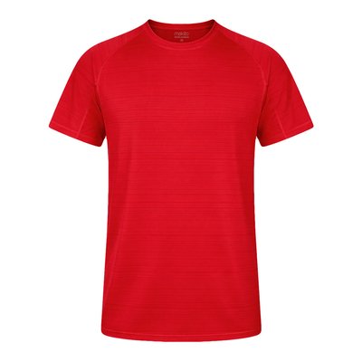 Camiseta técnica unisex transpirable ligera Roj Xl
