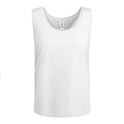 Camiseta Tirante Ancho Mujer Blanco Xl