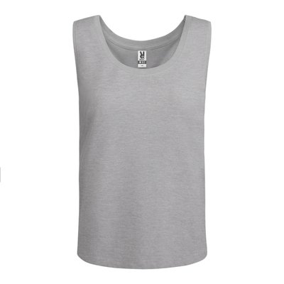 Camiseta Tirante Ancho Mujer Gris Vigore Xl