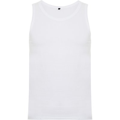 Camiseta tirantes anchos Blanco S