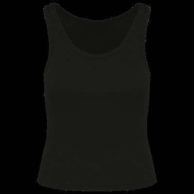 Camiseta de tirantes para chica Black Xl