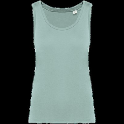 Camiseta de tirantes eco mujer Jade Green Xs