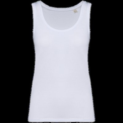 Camiseta de tirantes eco mujer White L