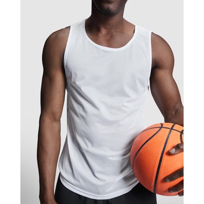 Camiseta de tirantes micro perforada