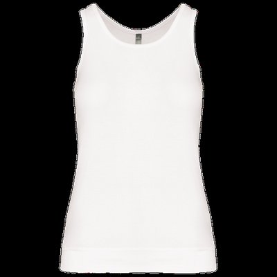 Camiseta de tirantes mujer White Xl