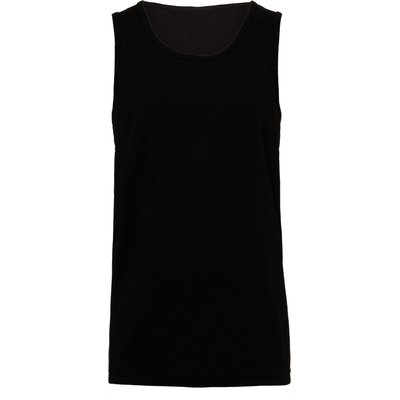 Camiseta tirantes unisex algodón Black XL