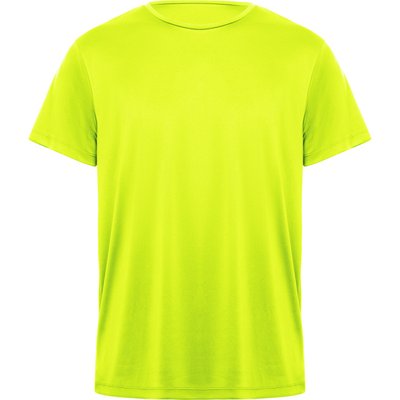 Camiseta Transpirable Manga Corta Amarillo Fluor S
