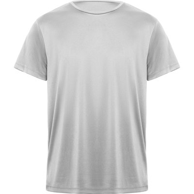 Camiseta Transpirable Manga Corta Gris Xl