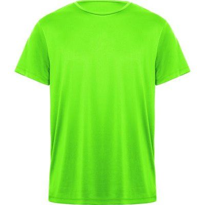 Camiseta Transpirable Manga Corta Verde Fluor 12