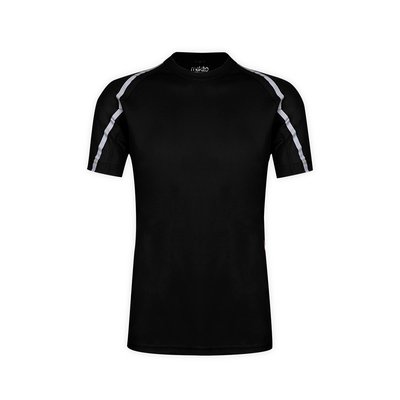 Camiseta Transpirable con Tiras Reflectantes Neg S