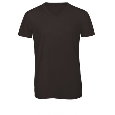 Camiseta Triblend cuello de pico Black 3Xl
