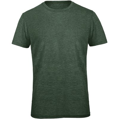 Camiseta Triblend hombre cuello redondo Heather Forest M