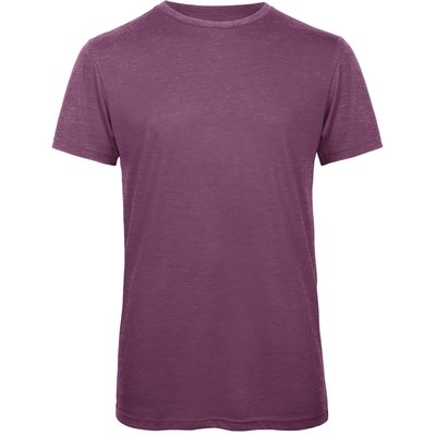 Camiseta Triblend hombre cuello redondo Heather Purple S
