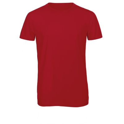 Camiseta Triblend hombre cuello redondo Red Xl