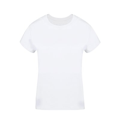 Camiseta Tubular Algodón de Mujer Bla L