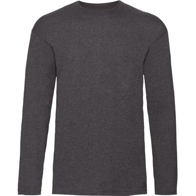 Camiseta tubular hombre Dark Heather Grey L