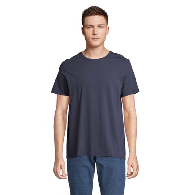 Camiseta Unisex 100% Algodón Azul Marino XL