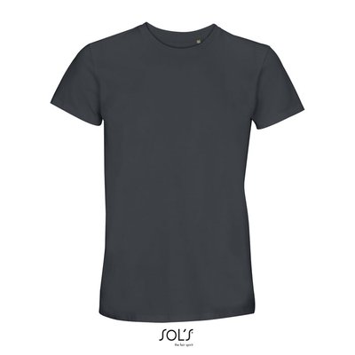 Camiseta Unisex 100% Algodón Gris Ratón L