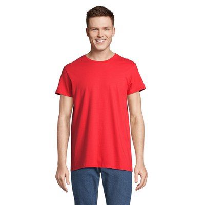 Camiseta Unisex 100% Algodón Rojo Brillante L