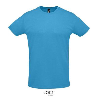 Camiseta Unisex 130g Sublimable en Blanco Aqua L