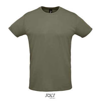Camiseta Unisex 130g Sublimable en Blanco Army Xs