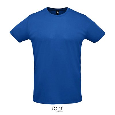 Camiseta Unisex 130g Sublimable en Blanco Azul Royal Xxl