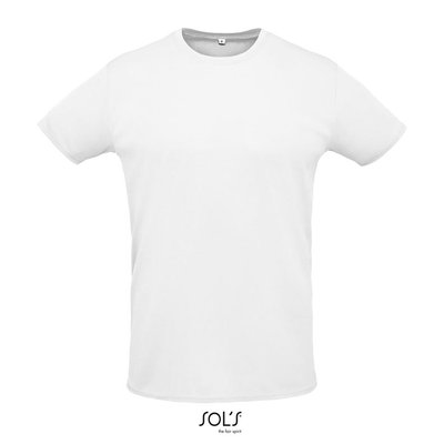 Camiseta Unisex 130g Sublimable en Blanco Blanco Xs
