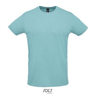 Camiseta Unisex 130g Sublimable en Blanco Pool Blue M