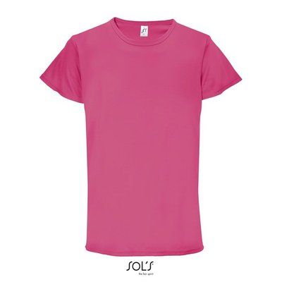 Camiseta Unisex 130g Sublimable en Blanco Ribbon Pink L
