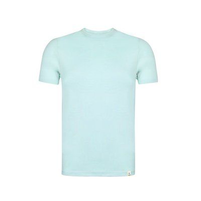 Camiseta Unisex adulto algodón orgánico Verde Pastel M