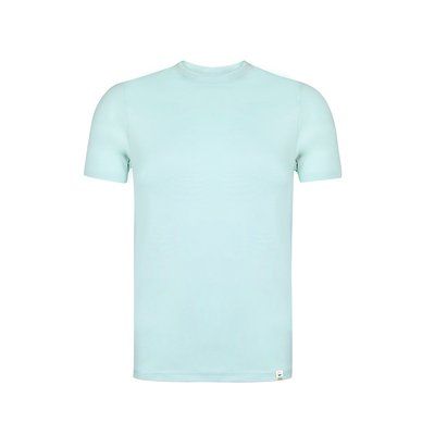 Camiseta Unisex adulto algodón orgánico Verde Pastel M