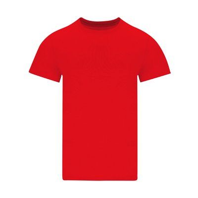 Camiseta unisex de algodón cuello redondo Roj Xxxl