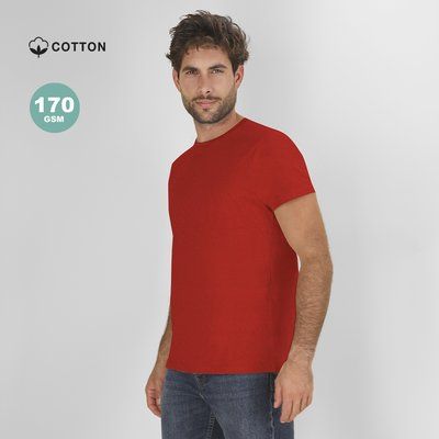 Camiseta unisex de algodón cuello redondo
