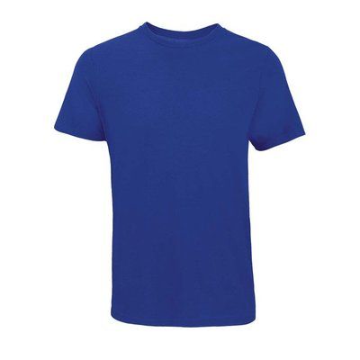 Camiseta unisex de algodón peinado Azul Real 2 M
