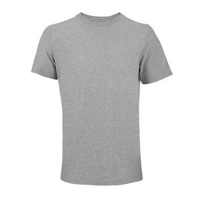 Camiseta unisex de algodón peinado Gris Claro Mélange Xs