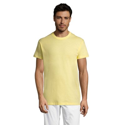 Camiseta Unisex Amarillo Pálido Xxl