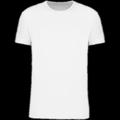 Camiseta unisex cuello redondo White M