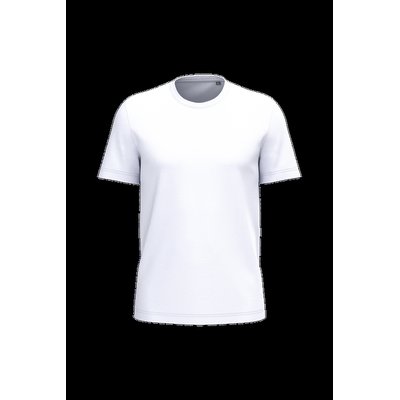Camiseta unisex cuello redondo White S