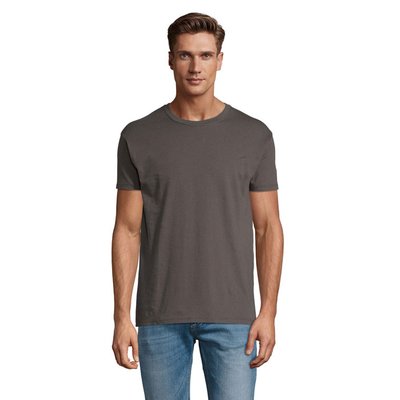 Camiseta Unisex Gris Oscuro M