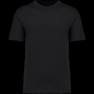 Camiseta unisex hombros caídos Black Xxs