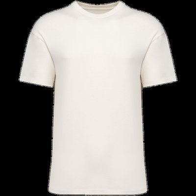 Camiseta unisex hombros caídos Ivory S