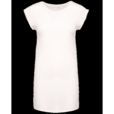 Camiseta vestido mujer algodón Off White L/XL