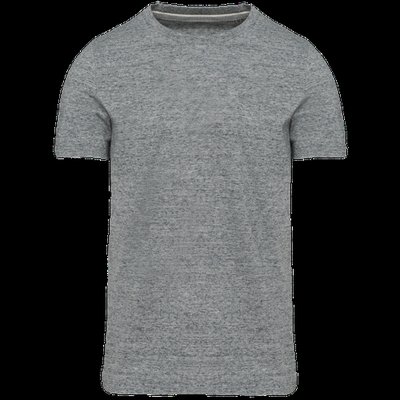 Camiseta vintage hombre Slub Grey Heather XXL