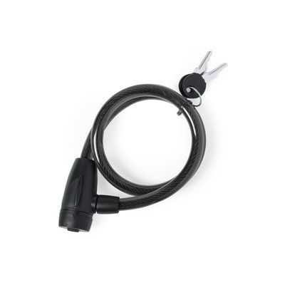 Candado Correa PVC Impermeable Neg